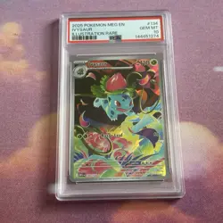 PSA 10 Ivysaur 134, Pokemon Single Mega Evolution, Gem Mint - Image 1