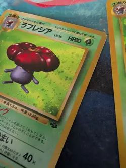 Vileplume Bellosom Holo Rare Holofoil Pokemon Jungle Neo Genesis MP - Image 3