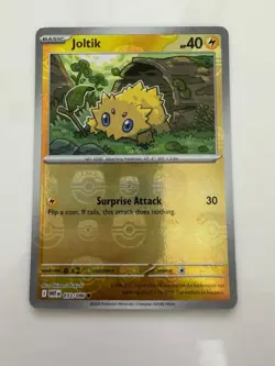 Joltik 033/086 Common White Flare Masterball Pokemon Near Mint - Image 1