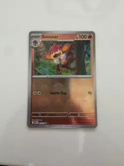 Simisear 015/086 Uncommon White Flare Pokeball Pokemon Near Mint - Image 1