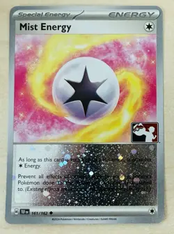Mist Energy COSMOS HOLO Play! Pokemon TCG Prize Pack 161/162 Temporal Forces NM - Image 1