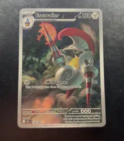 The Pokemon Company Escavalier 138/086 Sv Black Bolt Holo IR Full Art 130HP ENG - Image 1