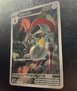 The Pokemon Company Escavalier 138/086 Sv Black Bolt Holo IR Full Art 130HP ENG - Image 3
