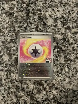 Mist Energy Play! Pokemon TCG Prize Pack Cosmos Holo Promo 161/162 - Image 1