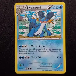 Swampert 35/160 Rare Primal Clash Pokemon Moderately Played - Image 1