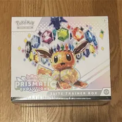 Pokemon Prismatic Evolutions Elite Trainer Box Booster Promo Eevee - Image 1