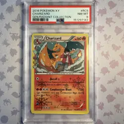 Pokemon Charizard RC5/RC32 Generations Radiant Collection Holo PSA 8 TCG - Image 1