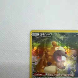 Bidoof GG29/GG70 Crown Zenith Galarian Gallery Ultra Rare Full Art Pokemon - Image 2