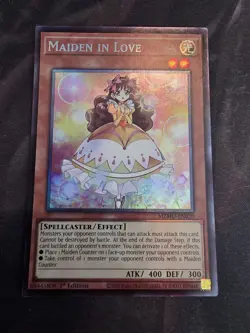 Yu-Gi-Oh! Maiden in Love MZMU-EN020 1st Edition Collector's Rare - Image 1