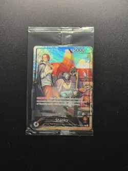 Shanks (2025 PSA Magazine Promo) OP09-001 One Piece Card Game Foil - Image 1
