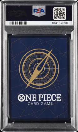 2024 ONE PIECE OP09-EMPERORS IN THE NEW WORLD MANGA ALTERNATE ART SHANKS PSA 10 - Image 2