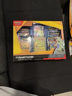 Pokemon Tyranitar ex Premium Collection – Factory Sealed – Exclusive Promo Cards - Image 1
