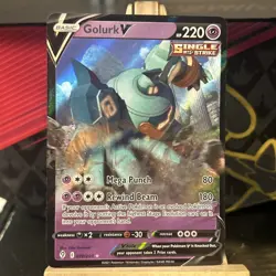Golurk V - 070/203 - Pokemon Evolving Skies Sword & Shield Ultra Rare Card NM - Image 1