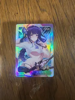 Anime Waifu Card - Raiden Ei - Senpai Goddess Haven - SSR-024 - NM - Image 2