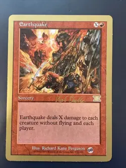 World Championships: Earthquake (Tokyo 1999 (Kai Budde - Sideboard) - Image 1