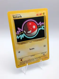 Voltorb - 67/102 Regular Common English Base Set Pokemon Card LP - Image 1