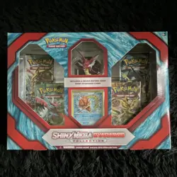 Pokemon Shiny Mega Gyarados Collection Exclusive Promo Box English TCG - Image 1