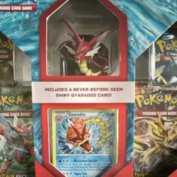Pokemon Shiny Mega Gyarados Collection Exclusive Promo Box English TCG - Image 5