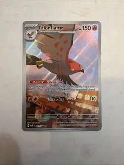 Talonflame 091/088 Illustration Rare Pokemon Perfect Order - Image 1
