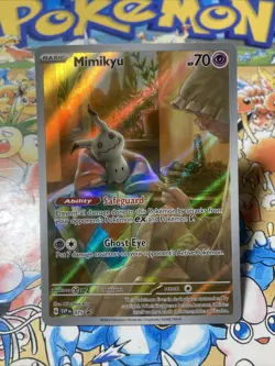 Mimikyu SVP 075 Scarlet & Violet Black Star Promo Paldean Fates Pokemon TCG - Image 1