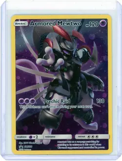 2019 Unified Minds Armored Mewtwo Holo Black Star Promo FA #SM228 - Image 1