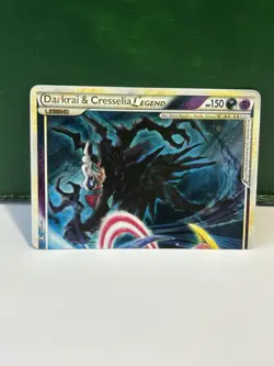 Pokemon Darkrai & Cresselia Legend (Top) 99/102 Triumphant Holo - Image 1