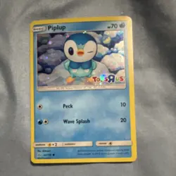 The Pokemon Company Piplup Toys R Us Promo 15/156 Holo English Pokemon TCG - Image 1