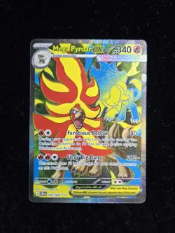 Mega Pyroar Ex 099/086 Ultra Rare ME: Chaos Rising Pokemon TCG NM - Image 1