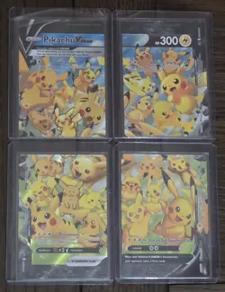Pokemon Celebrations - Pikachu V-UNION Set SWSH139 SWSH140 SWSH141 SWSH142 - LP - Image 1