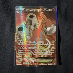 Pokemon Camerupt EX Full Art Ultra Rare Holo 180 HP 146/160 XY Primal Clash - Image 1
