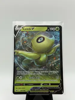 Pokemon Celebi V 007/198 Sword & Shield Chilling Reign Ultra Rare Holo 190HP - Image 1