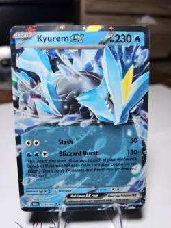 Kyurem EX 028/086 Black Bolt Double Rare Holo Pokemon NM - Image 1