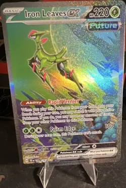 Iron Leaves ex 203/162 Full Art Hyper Rare Holo SV05 Temporal Forces EN - Image 1