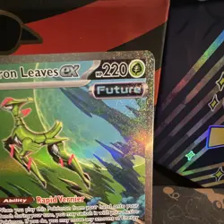 Iron Leaves ex 203/162 Full Art Hyper Rare Holo SV05 Temporal Forces EN - Image 2