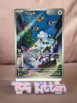 Chatot - 181/162 - Illustration Rare - Temporal Forces - Pokemon - TCGKITTEN - Image 1
