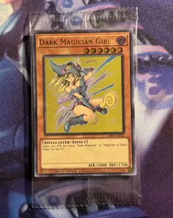 Yugioh - Dark Magician Girl - LART-EN035 - Sealed Promo Limited Ed NM - Image 1