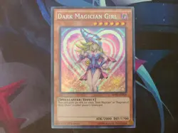 Yu-Gi-Oh! TCG Dark Magician Girl MVP1-ENS56 Secret Rare 1st Edition Near Mint - Image 1