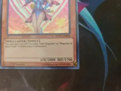 Yu-Gi-Oh! TCG Dark Magician Girl MVP1-ENS56 Secret Rare 1st Edition Near Mint - Image 5