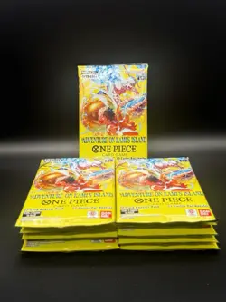 ONE PIECE TCG CCG OP-15 ADVENTURE ON KAMI’S ISLAND LOOSE BOOSTER PACK X 11 PACKS - Image 1