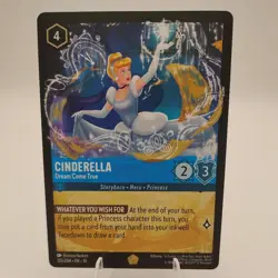 Disney Lorcana Cinderella - Dream Come True 155/204 Legendary EN - Image 1