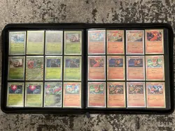 Pokemon Scarlet & Violet Temporal Forces Complete Master Set NM W/ Binder - Image 4