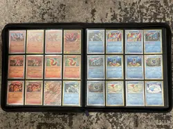 Pokemon Scarlet & Violet Temporal Forces Complete Master Set NM W/ Binder - Image 5