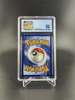 CGC 8 Chansey 3/102 Holo Base Set Pokemon Card - Image 2