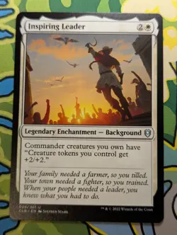 Inspiring Leader - CLB - 028/361 - MTG - TCG Card - Image 1