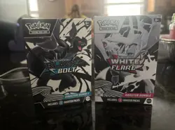 Pokemon Black Bolt and White Flare Booster Bundle - SEALED Set of 2 - Image 1