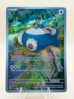 Snorlax 051 Holo Promo Scarlet & Violet Promo Pokemon Near Mint - Image 1