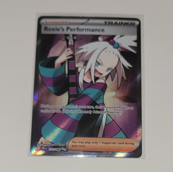 Roxie’s Performance 112/086 Full Art Ultra Rare Pokemon Chaos Rising ME04 NM - Image 1