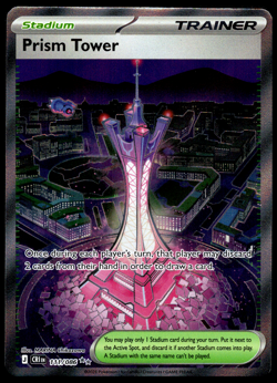 Prism Tower 111/86 Chaos Rising Ultra Rare NM Pokemon TCG - Image 1