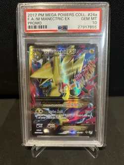 PSA 10 M Manectric EX 024A/119 Pokemon Alternate Art EN Holo Promo Mega - Image 1