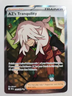 AZ's Tranquility 106/086 Me04: Chaos Rising Ultra Rare Full Art Pokemon TCG - Image 1